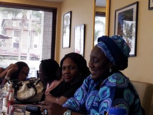 During an informal meeting with alumni from Lagos Business School